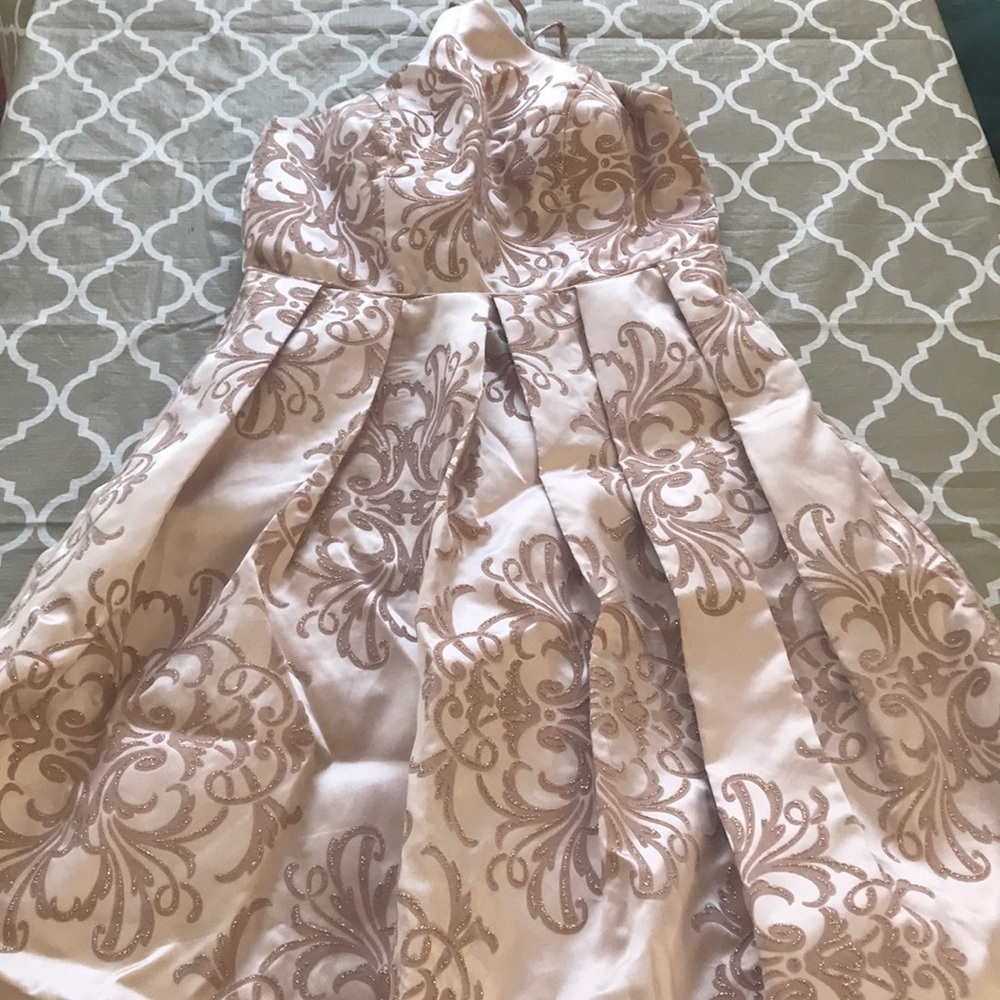 Spring Beautiful blush long prom dress - Picture 2 of 3